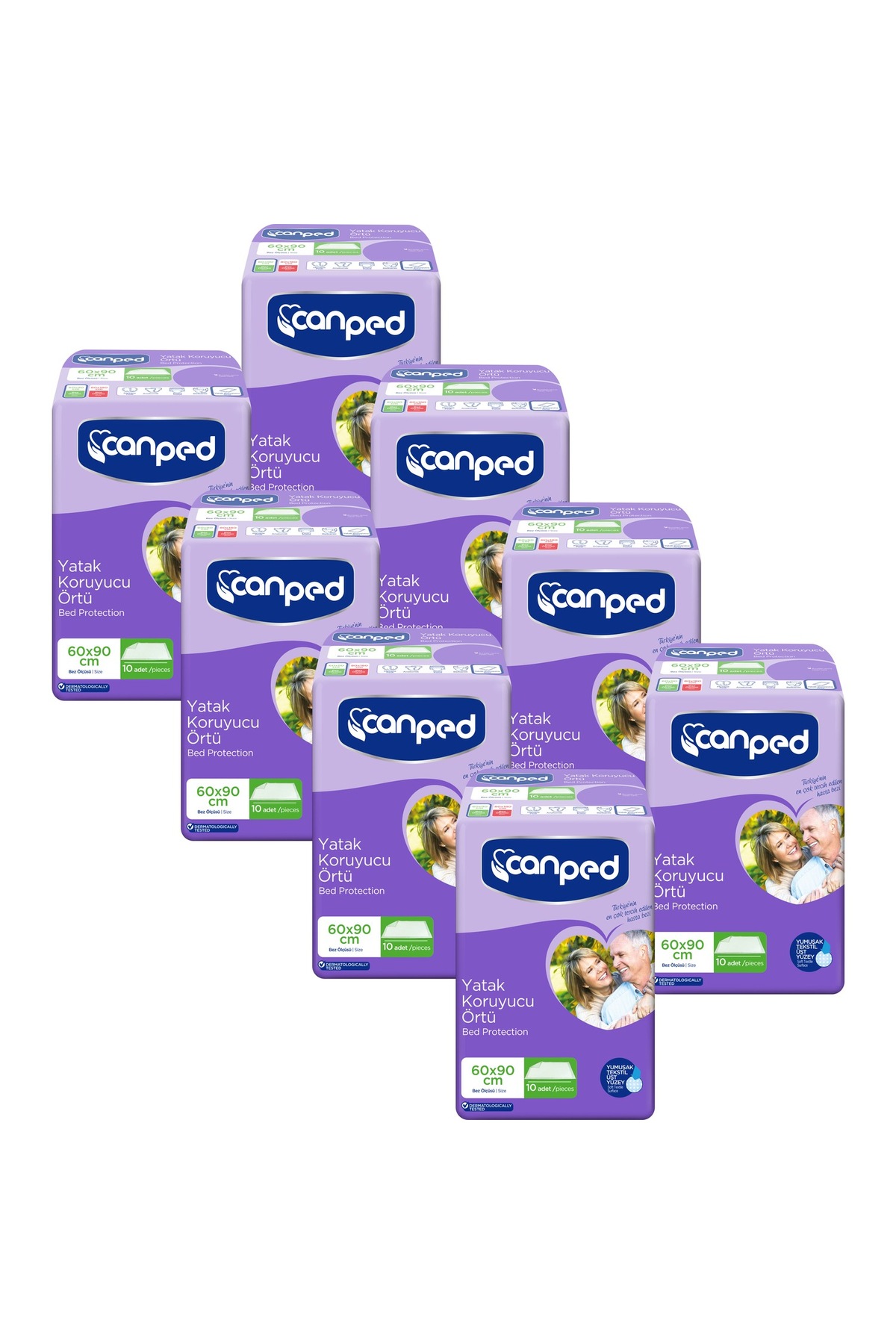 Canped 60x90cm Yatak Koruyucu Örtü 80 Adet Fiyatları ve