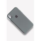 iPhone XR Lansman İçi Kadife Logolu Silikon Kılıf