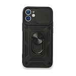 Iphone 11 Kilif Pars Lens Yüzüklü Standli Silikon Kilif 531170817