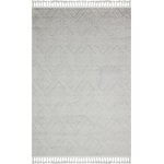 Eko Halı Urban Urb 01 Grey White Etnik Desenlere Sahip Hav Toz Vermez Yumuşak Dokulu Modern Halı Gri Beyaz