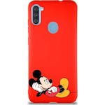 Printify Samsung Galaxy M11 Soft Premier Kapak Mickey Mouse-f Tasarımlı Silikon Kılıf