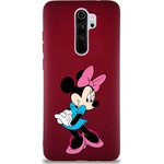 Printify Xiaomi Redmi Note 8 Pro Soft Premier Kapak Minnie Mouse-f Tasarımlı Silikon Kılıf