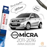 Bosch Rear Nissan Micra 2011 - 2016 Arka Silecek -  H306