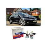 Honda Civic Hb Led Xenon Kısa Far Ampulü H7 Duo Yeni Seri Beyaz 2006+
