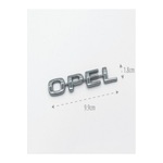Opel Bagaj Yazısı Krom Kaplama
