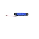 1 Adet Mavi Parmak Lamba 6 Led 12v 24v
