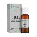 Venatura Vitamin D3 K2 Menakuinon 7 Takviye Edici Gıda 20 ML