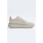 Tommy Life Bej Bağcıklı Yüksek Taban Suni Deri Kadın Spor Ayakkabı - 89200 Bej