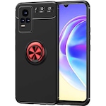 Vivo V21E Kılıf Yüzüklü Kamera Korumalı Range Silikon Kılıf