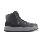 U.s. Polo Assn. Alexıs 4pr Siyah Erkek High Sneaker 000000000101815986 Siyah