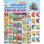 2.sınıflar İçin Renkli Eğitici Okumayı Sevdiren Hikayeler 40 Kitap