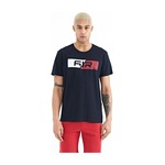 Tommy Life Casey Lacivert Standart Kalıp Erkek T-shirt - 88205 Lacivert