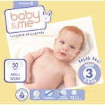 Baby Me Bebek Bezi 3 Numara Midi 50 Adet