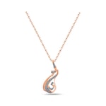 Brezza Lusso Jewelry Gümüş Firuze Taşlı Vav Semazen Kadın Gümüş Kolye 42 CM