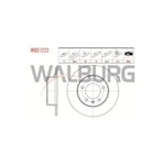 Walburg On Fren Disk 2 Adet Renault Master 2-3 Opel Movano