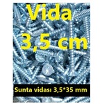 Vida 3.5 cm (5000 adet) - ağaç - ahşap - sunta vidası 3.5x35 mm