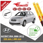 Hyundai Accent Era İnwells Muz Silecek Takımı 2006-2012 N11.3943