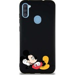 Printify Samsung Galaxy M11 Soft Premier Kapak Mickey Mouse-f Tasarımlı Silikon Kılıf