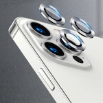 iPhone 13 Pro Uyumlu Kamera Lens Koruyucu Gümüş