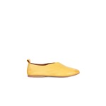 01WN0710 Bueno Shoes Sarı Deri Kadın Babet