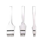 Xuweiwei 4mm Deri Yuvarlak Delik Deri Zımba Ayrılabilir Dikiş Keski Aracı/set