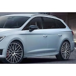 Skoda SuperB Aero Marşpiyel Seti Mat Siyah Plastik 2015-2019