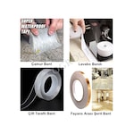 Çamur - Lavabo - Çift Taraflı - Fayans Arası Bant Çeşitleri (478491714)