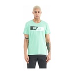 Tommy Life Casey Su Yeşili Standart Kalıp Erkek T-shirt - 88205 SU YEŞİLİ