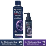 Clear Men Scalp Pro Güçlendirici Şampuan 2 x 300 ML + Serum 70 ML