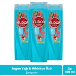 Elidor Argan Yağı & Hibiskus Özlü Şampuan 3 x 400 ML
