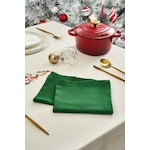 Karaca New Year Yılbaşı Carol 2'li Peçete Yeşil 40x40 Cm Yeşil