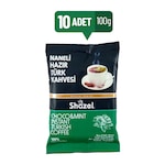 Shazel Naneli Hazır Türk Kahvesi 10 x 100 G