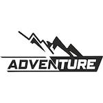Adventure Off Road Kamp Camping 4X4 Sticker