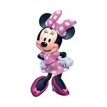 Parti Tasarla Minnie Mouse Pembe Ayaklı Maket 100 Cm