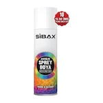 Sibax 250 Ml Akrilik Sprey Boya Parlak Beyaz Ral9010