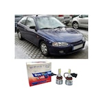 Mitsubishi Colt Led Xenon Uzun + Kısa Far Ampulü H4 Duo Yeni Seri Beyaz 1998-2003