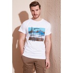 Buratti Erkek T Shirt 541yelken24 Beyaz