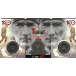 Emir Collection 2022/23 Tedavül Hatıra 5 Lira ve 2 Adet Büyük Taarruz 1 Lira Seti