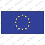 Avrupa Birliği Ab Bayrak Bayrağı Sticker 00700
