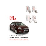 FİAT LİNEA 2017 MODEL ÖN UZUN-KISA 4 LÜ FAR AMPÜLÜ TAKIMI BOSCH