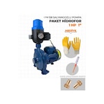 Cpm158 Metal Dişli Otomatik Sistem Paket Hidrofor Su Pompası 1 Hp