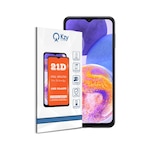Samsung Galaxy A23 ile Uyumlu Tam Kaplayan 21D Temperli Ekran Koruyucu Cam