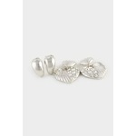 Defacto Kadın 2li Silver Küpe E1450axnssr4 Gümüş