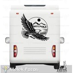 60 X 60 cm - Kartal Off Road Karavan Sticker