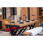 Ntconcept Ntconcept Masif Ağaç Yemek Masası Takımı  (437867176)