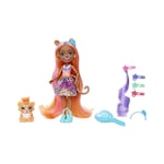 Enchantimals Çita Charisse ve Grinsy ile Aksesuarları HNV30