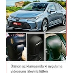 Toyota Corolla Uyumlu 19/ 24 Model Hakiki Deri El Yapımı Otomatik Vites Topuzu Kılıfı