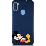 Printify Samsung Galaxy M11 Soft Premier Kapak Mickey Mouse-f Tasarımlı Silikon Kılıf