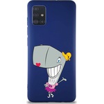 Printify Samsung Galaxy M31s Soft Premier Kapak Pearl Yengeç Tasarımlı Silikon Kılıf