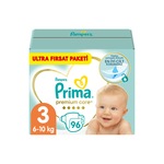 Prima Bebek Bezi Premium Care 3 Beden Fırsat Paketi 96 Adet